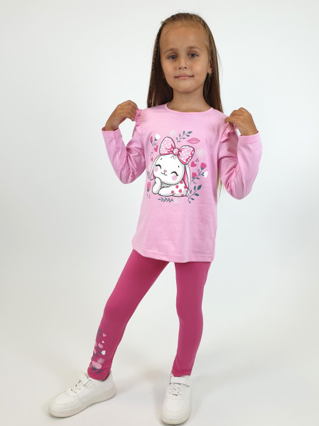 Комплект для девочки (джемпер+ лосины)