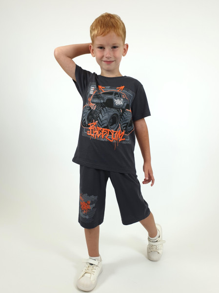 Комплект для мальчика (джемпер+шорты)