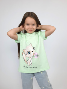 Фуфайка для девочки