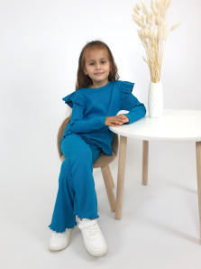 Комплект для девочки (джемпер+ брюки)