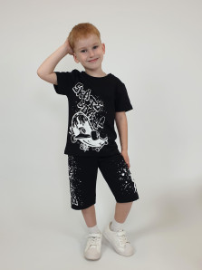 Комплект для мальчика (джемпер+шорты)