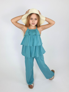 Комплект для девочки (джемпер+ брюки)