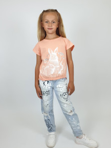 Фуфайка для девочки