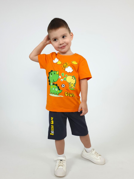 Комплект для мальчика (фуфайка+шорты)