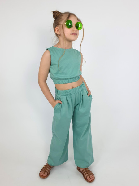 Комплект для девочки (джемпер+ брюки)