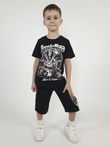 Комплект для мальчика (фуфайка+шорты)