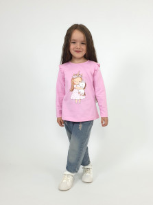 Фуфайка для девочки