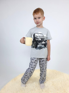 Пижама для мальчика (фуфайка и брюки)