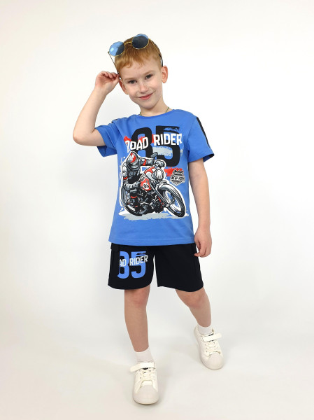 Комплект для мальчика (фуфайка+шорты)