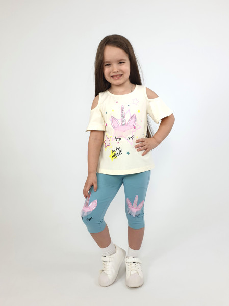 Комплект для девочки (джемпер+ лосины)