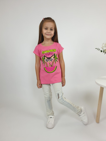 Фуфайка для девочки