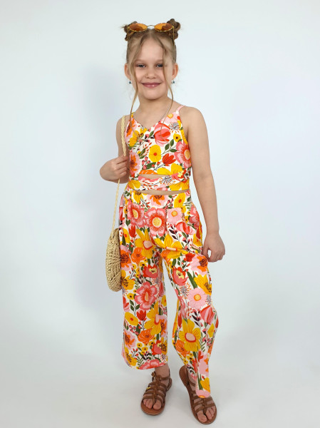 Комплект для девочки (топ+брюки)