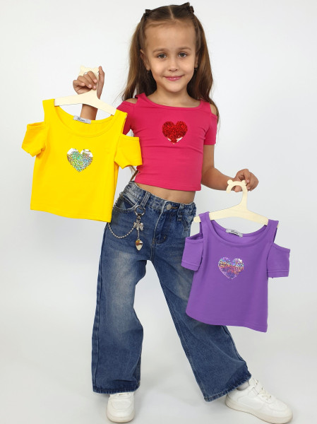 Фуфайка для девочки