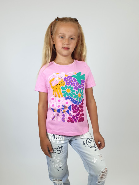 Фуфайка для девочки