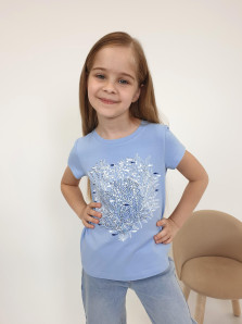 Фуфайка для девочки