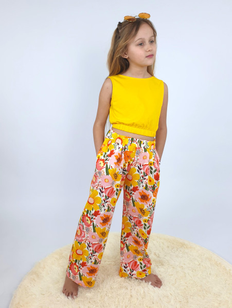 Комплект для девочки (джемпер+ брюки)