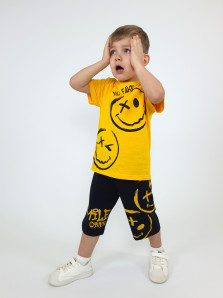 Комплект для мальчика (фуфайка+шорты)