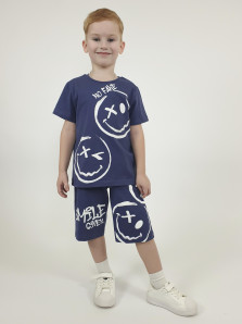 Комплект для мальчика (фуфайка+шорты)