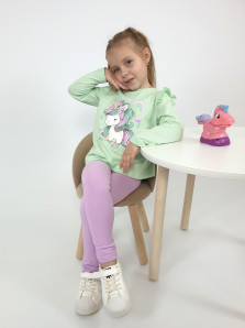 Комплект для девочки (джемпер+ лосины)