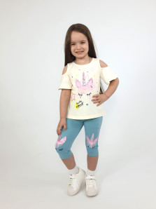 Комплект для девочки (джемпер+ лосины)