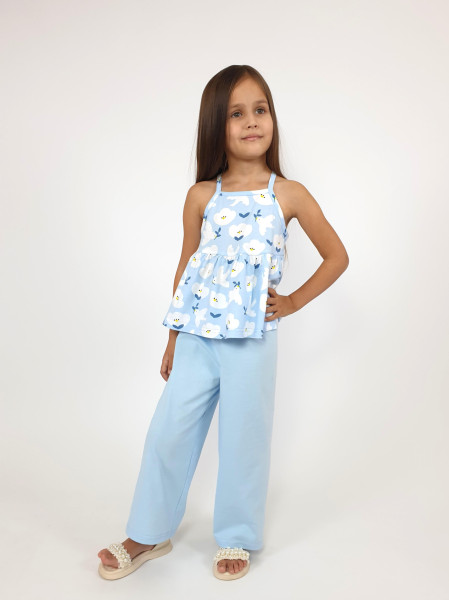 Комплект для девочки (джемпер+ брюки)