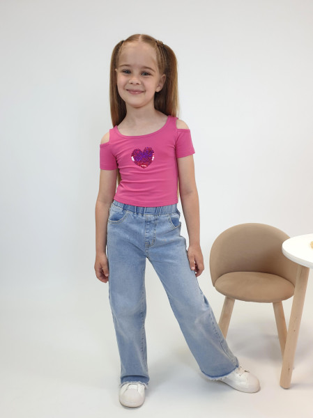 Фуфайка для девочки