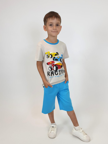 Комплект для мальчика (джемпер+шорты)