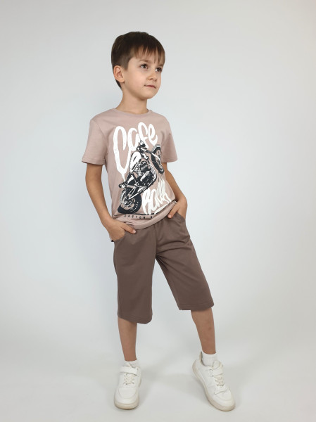 Комплект для мальчика (джемпер+шорты)