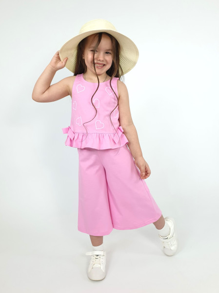 Комплект для девочки (туника+брюки)