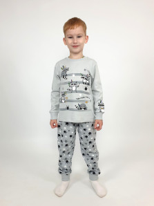 Пижама для мальчика (фуфайка и брюки)
