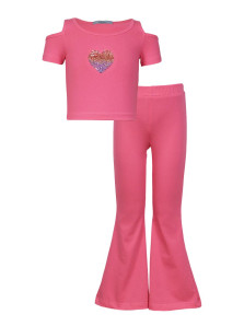 Комплект для девочки (джемпер(фуфайка)+брюки)