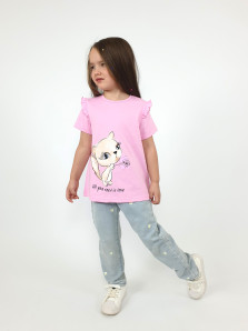 Фуфайка для девочки