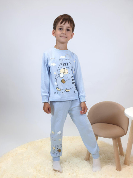 Пижама для мальчика (фуфайка и брюки)