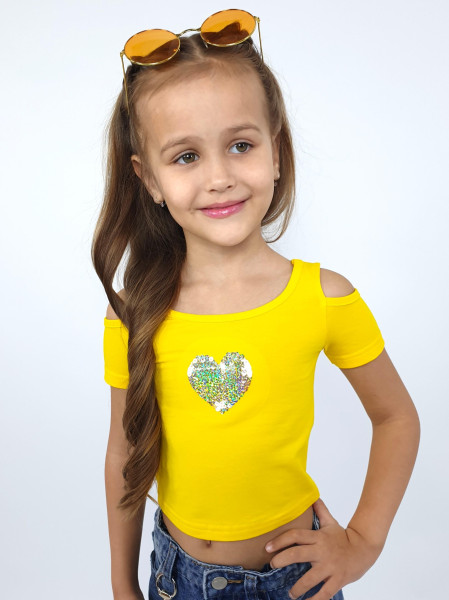 Фуфайка для девочки