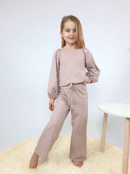 Комплект для девочки (джемпер+ брюки)