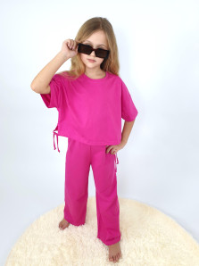 Комплект для девочки (фуфайка и брюки)