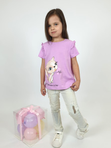 Фуфайка для девочки