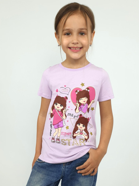 Фуфайка для девочки