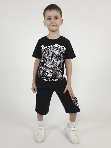 Комплект для мальчика (фуфайка+шорты)