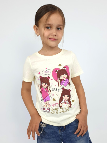 Фуфайка для девочки