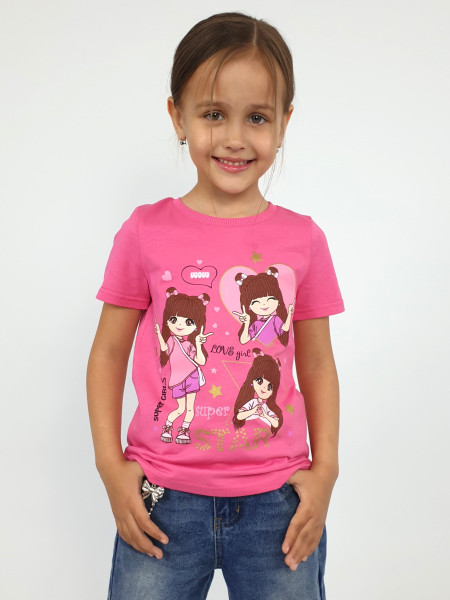 Фуфайка для девочки