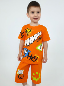 Комплект для мальчика (фуфайка+шорты)