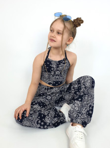 Комплект для девочки (джемпер(топ)+брюки)