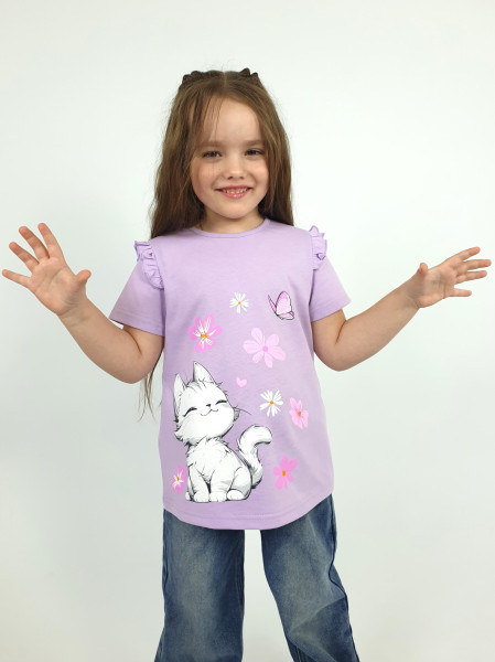 Фуфайка для девочки