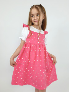 Комплект для девочки (джемпер+сарафан)