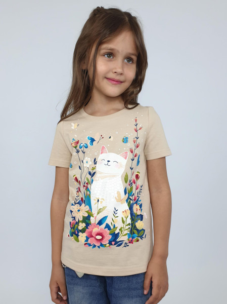 Фуфайка для девочки