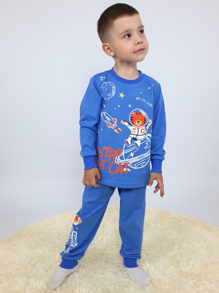 Пижама для мальчика (фуфайка и брюки)